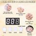 96W Rechargeable UV LED Nail Lamp Portable Cordless UV Light for Nails with LCD Display Auto Sensor (White) - Buy Online on GoSupps.com