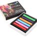 Temporary Hair Chalk Color Pastel Hair Dye Non Toxic in 6 Pc by Trim Shop Multi One Size 1 piece (Pack of 6)