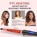 Ewopas Professional Ceramic Tapered Curling Wand 1-1/2 inch LCD Display Curling Iron - Adjustable Temperature 190-450 F - For All Hair Types - Buy Online on GoSupps.com
