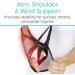 Vive Mesh Shoulder Sling - Arm Brace for Rotator Cuff Injury - Adjustable Immobilizer for Men and Women - Stabilizer for Elbow, Wrist, and Thumb - Black - Buy Online on GoSupps.com