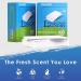 Travel Laundry Detergent Sheets | Plant-Based Eco Soap for Handwashing & Machine | High-Efficiency Free & Clear Fresh Scent | 50 Count (100 Loads - Buy Online on GoSupps.com