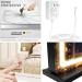 Gvnkvn 18 x 22 Vanity Mirror with Lights | LED Makeup Mirror, Dimmable & Smart Touch, 3 Colors, Lighted Black Mirror - 18W x 22L - Buy Online on GoSupps.com