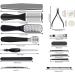 36 in 1 Professional Pedicure Kit - Foot Rasp & Dead Skin Remover for Home & Salon Care - Buy Online on GoSupps.com