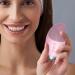 Uozonit Face Brush Cleanser Soft Silicone Face Cleansing Brush | Vibrating Waterproof Rechargeable Simple Skin Care Tools for Enhances Absorption of Facial Skin Care Products Pink (English) - Buy Online on GoSupps.com