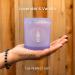 Premium Lavender & Vanilla Scented Candle in Wooden Box | 100% Natural Soy | Aromatherapy & Meditation | Ideal Gift for Women | Reiki Infused - Buy Online on GoSupps.com