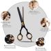 YSCARE Professional Stainless Steel Hair Cutting Scissors - 6.5 Inch for Salon Barbers, Men, Women, Children & Adults - Buy Online on GoSupps.com
