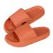 Monerffi women sandals outdoor slippers anti slip beach casual open toe sandals vintage anti-slip breathable lightweight platform 40/41 EU orange