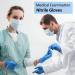 Schneider Nitrile Exam Gloves - Blue, 4 mil, Powder-Free, Latex-Free - 100 Medium (Pack of 100) - Buy Online on GoSupps.com