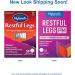 Hyland's Restful Legs PM Tablets 50 ea (Pack of 3) - Natural Relief for Restless Legs Syndrome - Buy Online on GoSupps.com