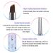 Gootrades Nail Art Clean Up Brushes - Acetone Resistant Fingernail Cleaning Brushes for Polish Mistakes & Designs (2 Pcs) - Buy Online on GoSupps.com
