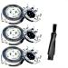 SH50/52 Replacement Heads for Philips Norelco 5000 Series - Upgrade Blades for Electric Shavers - 3 Pack - Buy Online on GoSupps.com