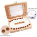 Makerhawk Baby Teeth Box Keepsake - Wooden Baby Tooth Organizer for Boys and Girls - Buy Online on GoSupps.com