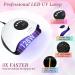 Sphthhpy 60-Piece Semi-Permanent Nail Polish Set - 55 Colors UV LED Dryer Base & Top Coats - Complete Nail Art Kit - Buy Online on GoSupps.com