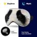 LynaRei Panda Face Sleeping Mask - Adjustable Strap, Watercolor Print Blindfold for Blocking Out Light - Soft & Comfortable Eye Cover - Buy Online on GoSupps.com