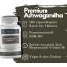 Buy Bio Ashwagandha KSM-66 - 600mg Vegan Capsules 180 Count - Premium Indian Sleep Berry Laboratory Tested Made in Germany - Buy Online on GoSupps.com