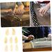 POPETPOP 8pcs Guzheng nails acoustic guitar pick ox horn pick Guzheng Nail Covers mandolin picks Guzheng Finger Picks ukulele pick Fingertip Covers finger guard horns trumpet child 2.7X1.2X0.1CM Yellow - Buy Online on GoSupps.com