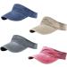 RDWESZOD Sports Sun Visor Hats for Men & Women - Adjustable Cotton Sun Caps - M Blue - Buy Online on GoSupps.com