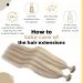 UGEAT Keratin Bonding Ash Blonde Highlight Hair Extensions 50g U Tip 16 inch (40cm) Real Human Hair 50 pcs #18P613 Brazilian Quality - Buy Online on GoSupps.com
