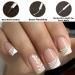 White Nail Polish - Painted Gel Nail Polish - White Gel Liner Nail Polish - 12ml Gel Liner Nail Art with Thin Brush - Nail Color Painting Nail Gel - Soak off UV Lamp Manicure Salon - Buy Online on GoSupps.com