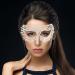 Masque de visage ajour durable et polyvalent pour la danse - Blanc - Buy Online on GoSupps.com