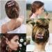 Acrylic Resin Hair Clip Set - 12Pcs Alligator Bobby Pins Hair Accessories for Women & Girls - Perfect for Birthday, Christmas, Valentines Day Gifts - Buy Online on GoSupps.com