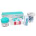 Menicon Progent 1 Treatment Gas Permeable Contact Lens Cleaner Large Diameter Lens Case and DMV Scleral Contact Lens Remover Inserter Bundle of 3 Items