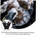 Vintorky Hair Shampoo Gloves - 3 Pairs Kitchen & Hair Dye Rubber Gloves | Reusable Black Gloves with Color Attachment - Buy Online on GoSupps.com