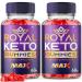 (2 Pack) Royal Keto Gummies Weight Loss Shark ACV Tank Oprah Winfrey - Royal Keto ACV Belly Diet RoyalKeto Keto+ACV AVC Acc Apple Cider Vinegar Supplement Women Men Beetroot Folate (120 Gummies) 30.0 Servings (Pack of 1)