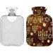 Happy CHANUKKAH Hot Water Bottle & Cover | 2L Heat Bottle for Pain Relief | Ideal Warm Pack for Kids & Adults - Buy Online on GoSupps.com