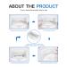 Machine-Ya Plastic Sterilizing Tray - Nail Art Tool Sterilizer Box in White - Buy Online on GoSupps.com
