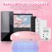 Modelones Gel Nail Polish Kit Starter with UV Lamp - 6 Colors Pastel Pink Set with Gel Top & Base Coat - Portable LED Dryer Lamp and Essential Manicure Tools - Perfect Nail Art Kit for Beginners! - Buy Online on GoSupps.com