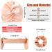 Silk Cap, Pillowcase, Bonnet, Wrap, Scrunchies, Hair Ties Set - Rose Gold Pink | For Women & Girls - Buy Online on GoSupps.com