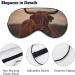 Buy Young Scottish Highland Sleep Mask - Soft Light-Blocking Eye Cover for Women | Adjustable Strap | Ideal Sleeping Mask - Buy Online on GoSupps.com
