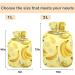 NAANLE Cartoon Fruit Banana Bottle - 2L Transparent Hot Water Bottle for Bed & Pain Relief | Heat & Cold Therapy - Buy Online on GoSupps.com