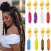 Dreadlock Accessories Set - 95 PCS Handmade Crystal Wire Wrapped Adornments for Butterfly Braids and Feathers - Hair Coils, Rings, Cuffs, and Jewelry - Buy Online on GoSupps.com