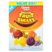 Great Value Original Fruit Smiles Fruit Snacks, 45 oz(50 Pouches) 1