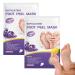 Foot Peel Mask Foot Exfoliating Mask Dry Skin Foot Mask 2 Pair Foot Exfoliating Socks Foot Peel Mask For Hard Skin Foot Care For Callus Remove Moisturizing Feet Peeling Mask