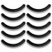 K-Pro replacement pads replacement rubbers for eyelash curler replacement silicone pads 10 pieces pads