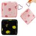 2pcs Period Bag Sanitary Napkin Storage Pad Bags for for Purse Feminine Product Organizer Panty Liners Tampons Menstrual Cup Pouches with Hooks for Girls Women