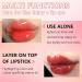 Sefudun Lip Glow Oil: Moisturizing & Hydrating Long-Lasting Waterproof Lip Tint Set - Cherry - Buy Online on GoSupps.com
