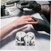 WOFASHPURET 1 Set Nail Accessories Nail Art Cup Dappen Dish Container with Lid Salon Stainless Steel Manicure Cup Nail Art Salon Stainless Steel Cup Nail Salon Stainless Steel Cup Mixing Cup - Buy Online on GoSupps.com