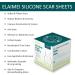 ZODENIS Silicone Scar Sheets 1.6 x 120 3M - Effective Tape for Surgical Scars, C-Section, Keloid, Burn and Acne - Pack of 1 - Buy Online on GoSupps.com