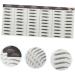 FRCOLOR 20 pcs Female Fake Stickers Supply Women Temporary Bionic Eyebrows Black Makeup Shaping Eyebrow 1 count (Pack of 1) Blackx2pcs - Buy Online on GoSupps.com