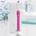 Buy Oral-B PRO 750 3DWhite Pink & White Adult Rotating-Oscillating Toothbrush - International Shipping Available - Buy Online on GoSupps.com