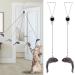 Fuyamp 2 Packs Door Hanging Cat Toy Interactive Cat Toy Mice Cat Toy Chasing Exercise Entertain Toy Hanging Door Cat Toy Mouse Teaser Toys for Indoor Cat Kitten