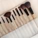 SHANY Professional 12 Piece Vegan Bamboo Makeup Brush Set | Natural Hair Cosmetics with Microfiber Pouch - Perfect for Flawless Makeup Application - Buy Online on GoSupps.com
