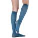 Beontop anti-thrombbo stockings for women and men medical knee cups 19 mmHg unisex-socks with a gradual compression for women and men line Medical by Gambetti blue M