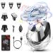 9-in-1Head Shavers for Bald Men Upgrade 7D Electric Rotary Shavers for Men Head shavers Cordless USB Rechargeable,IPX6? Wet Dry Electric Razor Super Close Head Shaver with Nose Hair Sideburns 7D Head Shaver