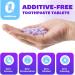 Hydroxyapatite Solid Toothpaste Tablets for Teeth Whitening Breath Freshening Tooth Enamel Protection Coconut Oil Xylitol Travel Friendly Dental Care (70 Tablets) - Buy Online on GoSupps.com