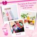2 Pcs Rabbit Shaped Shampoo Conditioner Bar Pouch Set for Travel | Light Pink & Rose Pink | Exfoliating Loofah Bubble Foam Net - Buy Online on GoSupps.com